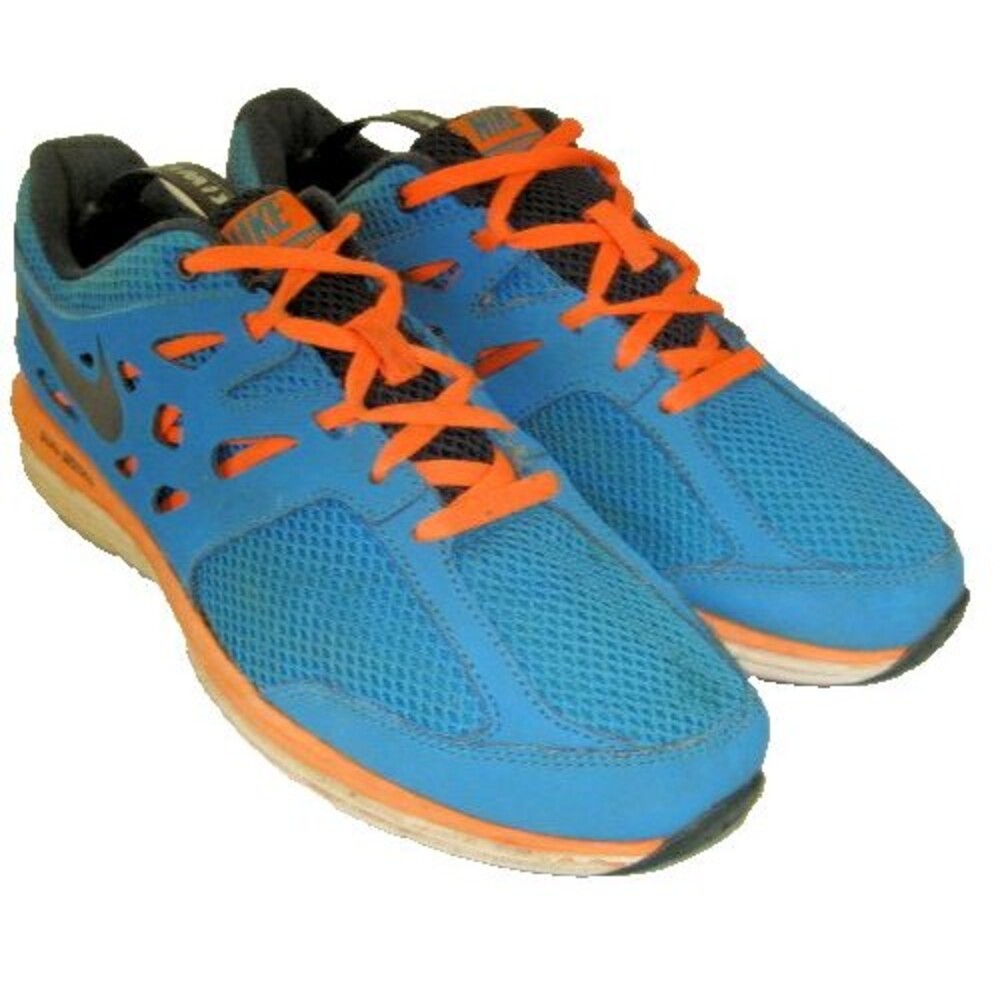 Womens Nike Mesh Toe Dual Fusionlite Teal Athletic Running Shoes sz 7Y